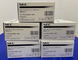 【大阪発】〔NEC〕NEC 純正トナー PR-L9100C-14W ×5　(5938)