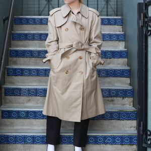 Aquascutum LONG TRENCH COAT MADE IN ENGLAND/アクアスキュータムロングトレンチコート