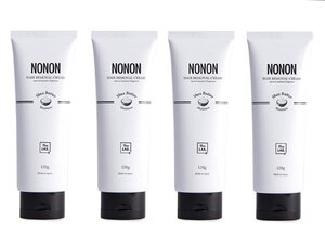 【定価6600円×4個セット】NONON/ノンノン　除毛剤　薬用マイルドリムーバー　120g　医薬部外品　新品