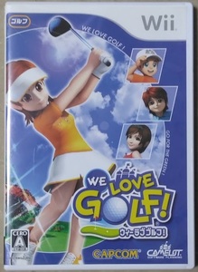 Wii WE LOVE GOLF！ (ウィー ラブ ゴルフ！) 【中古品】即決