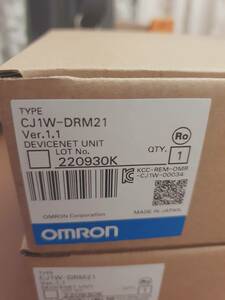 新品 未使用品 オムロン　OMRON PLC OMRON オムロン CJシリーズ DeviceNetユニット CJ1W-DRM21　01　１個