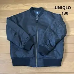 UNIQLO MA-1 ジャケット 130 黒