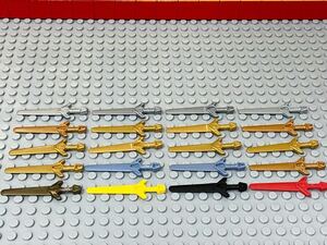 ☆ソード☆ レゴ 武器　大量20個 剣 大剣 ( LEGO お城シリーズ キャッスル ナイトキングダム ヴァイキング　C51406