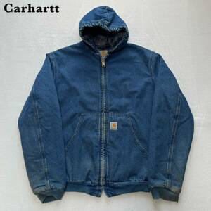 【希少】Carhartt カーハート アクティブジャケット デニム XL