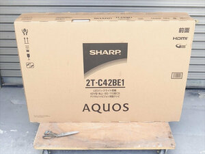 未開封　新品　SHARP　シャープ　AQUOS　アクオス　2T-C42BE1　42型　液晶テレビ　TV　生活家電
