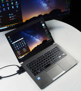 dynabook R63/M Core i5-8250U(4Core8Thread) Mem8GB SSD500GB FHD(1980×1080) WebCam+Mic Win11Pro64bit Ver.24H2 薄型 バッテリー良好