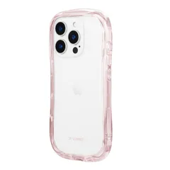 【在庫処分】16 Pro iPhone 耐傷・耐衝撃ハイブリッドケース 「ViAMO ルプラス crystal」 ピンク LEPLUS LN-IP24VMCRPK