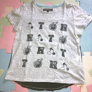 【美品即決！】トミーヒルフィガー女の子用半袖Tシャツ122cm