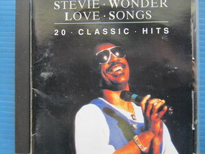 STEVIE WONDER LOVE SONGS 20 CLASSIC HITS 国内盤歌詞対訳付き スティービーワンダー