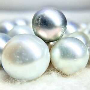 ◆南洋白蝶真珠おまとめ◆j 50g/250ct 約10.0-12.7mm珠 ルース 裸石 宝石 ジュエリー jewelry Pearl パール ②