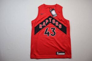 エヌビーエー(NBA)ジュニア パスカル・シアカム トロント・ラプターズ アイコン ユニフォーム PZ2B7BZ2P ジュニア160