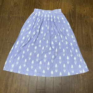 70s 80s VINTAGE LADIES COTTON NATIVE SKIRT ビンテージ レディース コットン ネイティブ 柄 スカート 古着 USA アメリカ 美品