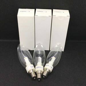 CL【中古品】PLW 100V 1.1W WW E12 LED 電球 3個セット メーカー不明 まとめ