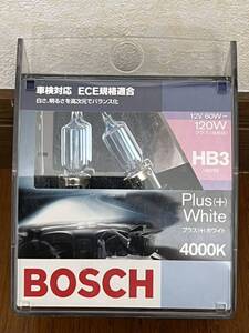 BOSCH 12V60W HB3 ホワイト　旧車愛好家