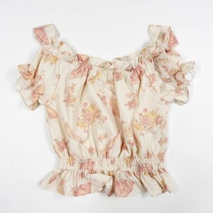 LIZ LISA リズリサ トップス 花柄 size 0 #1018249 送料360円 レディース トップス 半袖 ブラウス