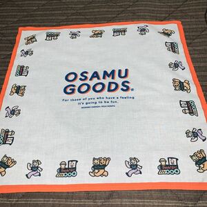 未使用　オサムグッズ　大判ハンカチ　バンダナ　ランチクロス　osamu goods