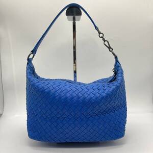 BOTTEGAVENETA ボッテガヴェネタ イントレチャート ワンショルダーバッグ ブルー ショルダーバッグ