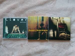 CD 3枚セット スガシカオ Clover Sweat 4FLUSHER