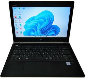 ★【驚速 HP Probook 430 G5 i5-7200U 2.5GHz x4+16GB+SSD128GB+320GB 13.3インチワイドノートPC】Win11+Office2021/WEBカメラ■D041129