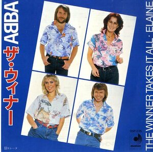 C00004555/【即決/送料無料】EP/アバ(ABBA)「ザ・ウィナー」