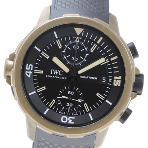 IWC IWC SCHAFFHAUSEN IW379503 アクアタイマー エクスペディション・チャールズ・ダーウィン クロノグラフ 自動巻き メンズ 良品 _826859