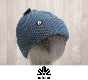 【新品:送料無料】24 AUTUMN SIMPLE BEANIE - SLATE オータム ニット帽 スノーボード 帽子