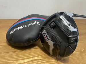 【1円スタート】TaylorMade テーラーメイド M3 ドライバー 1W 9.5° シャフト：TOUR AD IZ-6 フレックスS ヘッドカバー付き