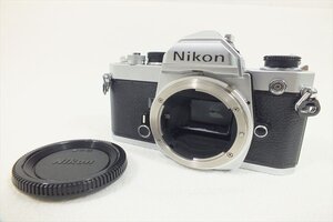 □ Nikon ニコン FM ボディ フィルム一眼レフ 中古 現状品 250106A4246