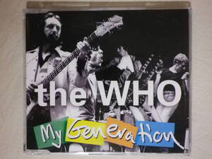 CDS 『The Who/My Generation(1996)』(Polydor 854 637-2,UK盤,4track,Remix,Live音源,Pinball Wizard,Boris The Spider)