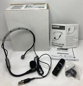 動作品：SHURE SM35-XLR ヘッドセット