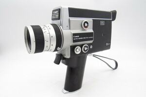 ZA607/動作品 Canon AUTO ZOOM 518 SV SUPER8 8mm フィルムカメラ ZOOM LENS C-8 9.5-47.5mm 1:1.8 キャノン カメラ レンズ ビデオ 保管品