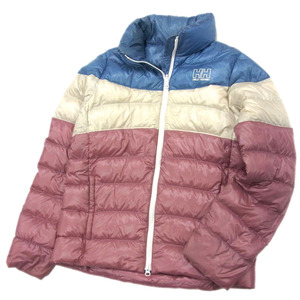 定価3万円●HELLY HANSEN ヘリーハンセン ダウン ジャケット ブルゾン レディース Lサイズ 正規品 アウトドア 正規品 1円スタート