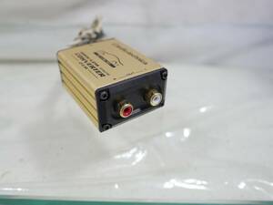送料込み audio-technica AT-HLC110 2ch ハイローコンバーター オーディオテクニカ 銀