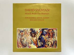 UK盤！DAVID SYLVIAN『WORDS WITH THE SHAMAN』(デヴィッド・シルビアン,シャーマンの言葉)