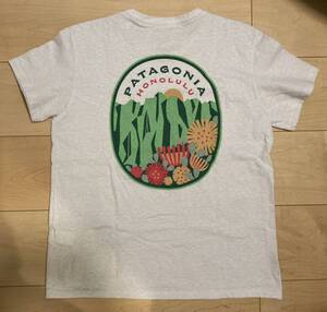 限定新品未使用タグ付 パタゴニアPatagonia ハワイHAWAII ホノルルHololulu パタロハpataloha S ホワイト白 半袖Tシャツ 37767 レディース