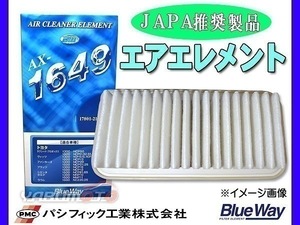 WiLL Vi NCP19 2000.1～2001.12 エアーエレメント エアークリーナー パシフィック工業 BlueWay