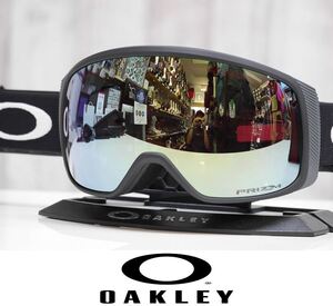 【新品】25 OAKLEY FLIGHT TRACKER M - MATTE BLACK - PRIZM SAGE GOLD IRIDIUM 日本正規品 プリズムレンズ ゴーグル