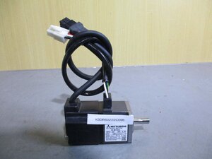 中古MITSUBISHI AC SERVO MOTOR HC-MFS053 ACサーボモーター 3AC 60V 0.9A 50W(KBDR60222C096)