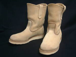 ●5 1/2D 8168 PECOS Red Wing Shoes HAWTHORNE “ABILENE” ROUGHOUT Made in USA March 2009 / 検 スエード ペコス