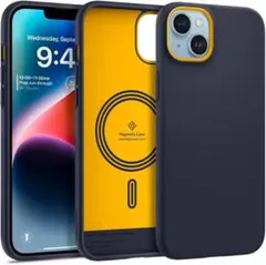 ⭐️iPhone 14 Plus 用 ケース MagSafe対応 ネイビー