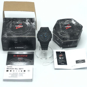 【中古】[動作確認済み]CASIO カシオ G-SHOCK GA-2100-1A2JF 腕時計 メンズウォッチ ブラック×ブルー 生産終了モデル[240092211758]