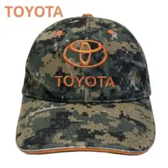 USA デジタルカモ 迷彩 CAP キャップ TOYOTA トヨタ 刺繍 古着