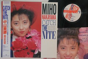 LP 中山美穂 Catch The NITE K28A850 KING /00260