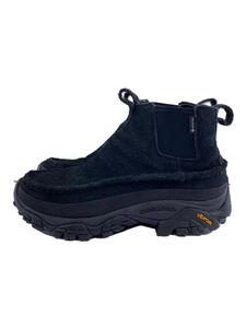 MERRELL◆サイドゴアブーツ/26cm/BLK/スウェード/joo4593