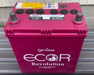 GSユアサ K-42 50B19L ECO.R Revolution バッテリー アイドリングストップ車対応 製造年月2022年3月