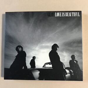 GLAY CD+DVD 2枚組「LOVE IS BEAUTIFUL」写真集付き