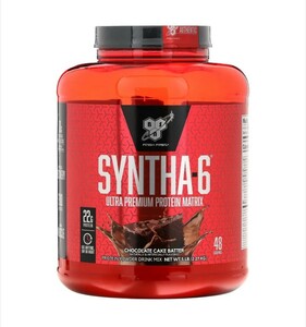 ■BSN ホエイプロテイン SYNTHA-6 ULTRA PREMIUM PROTEIN MATRIX CHOCOLATE CAKE BATTER 5LB(2.27kg)■