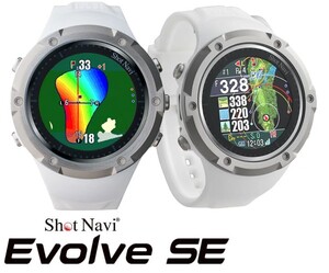 ショットナビ GPS距離計測器 距離計 ゴルフナビゲーション 測定器 腕時計 SHOTNAVI EVOLVE 