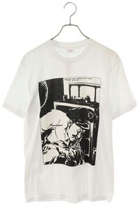 シュプリーム Tシャツ 14AW Pettibon Blood Tee サイズ:M ペティボンブラッドプリントTシャツ 中古 BS99