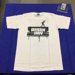SR14B1. バンドデザインTシャツ Lサイズ　GREEN DAY ① グリーンデイ